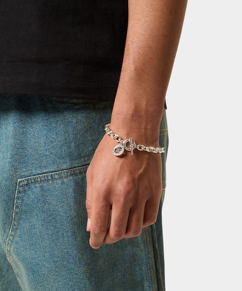 HUF(ハフ)の「REGIONAL BRACELET SILVER(ブレスレット・メンズ・シルバー・S/M/L/XL)」の6枚目の写真