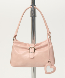 VVV（ブイブイブイ）の「リボンホボバックルショルダーバッグ_ピンク（ショルダーバッグ）」