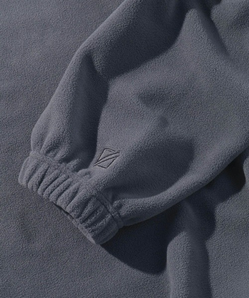 SIGNAL SPORTS（シグナルスポーツ）の「【SIGNAL SPORTS】Fleece Half Zip Sweat（スウェット・メンズ・グレー/ネイビー・MEDIUM/LARGE）」の6枚目の写真