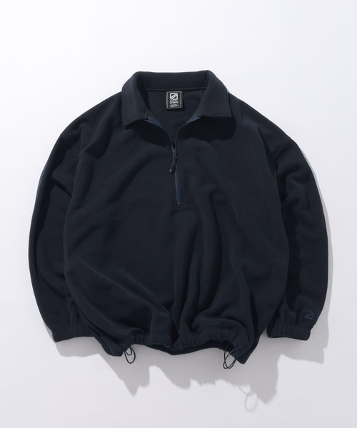 SIGNAL SPORTS（シグナルスポーツ）の「【SIGNAL SPORTS】Fleece Half Zip Sweat（スウェット・メンズ・グレー/ネイビー・MEDIUM/LARGE）」の11枚目の写真