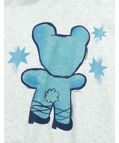 Little sunny bite（リトルサニーバイト）の「little sunny bite x Humberto Cruz bear hoodie（パーカー・レディース・ホワイト/ブラック/ブルー・SMALL/MEDIUM）」の18枚目の写真