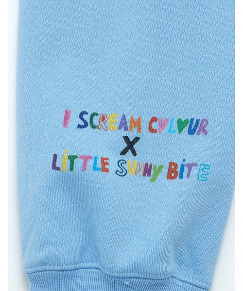 Little sunny bite（リトルサニーバイト）の「little sunny bite x Humberto Cruz bear hoodie（パーカー・レディース・ホワイト/ブラック/ブルー・SMALL/MEDIUM）」の4枚目の写真