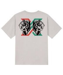 KTC0034 タイガーエックス 半袖Tシャツ - ベージュ