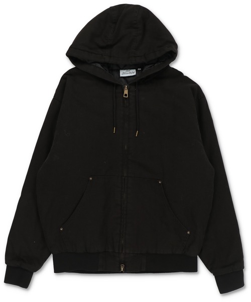 セール】【短丈】中綿ダック地アクティブジャケット/キルティング裏地