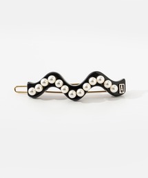 ALEXANDRE DE PARIS TIMELESS LES PERLES PASSY BARRETTE TIGE BOULE 5,5CM アレクサンドル ドゥ パリ バレッタ