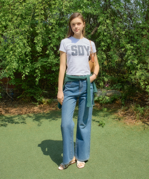 SALON DE YOHN(サロンドヨーン)の「SDY Logo Crop T_ White(Tシャツ/カットソー・レディース・その他・SMALL/MEDIUM)」の2枚目の写真