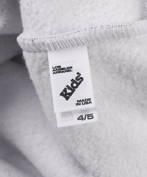 LOS ANGELES APPAREL(ロサンゼルスアパレル)の「【PH3】【LOS ANGELES APPAREL/ロサンゼルスアパレル】Toddler Heavy Fleece Crewneck Sweatshirt HF-107(スウェット・キッズ・アッシュグレー・4)」の6枚目の写真