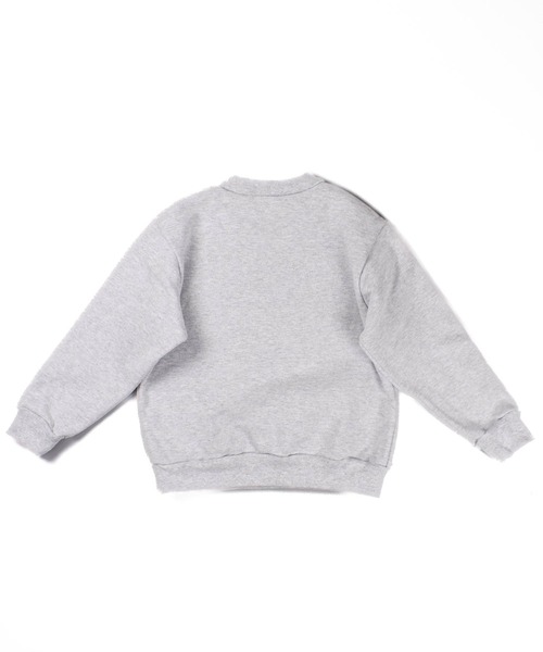 LOS ANGELES APPAREL(ロサンゼルスアパレル)の「【PH3】【LOS ANGELES APPAREL/ロサンゼルスアパレル】Toddler Heavy Fleece Crewneck Sweatshirt HF-107(スウェット・キッズ・アッシュグレー・4)」の8枚目の写真