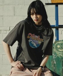 SAINTPAIN | SP ウェーブアロハTシャツ-チャコール(Tシャツ/カットソー)