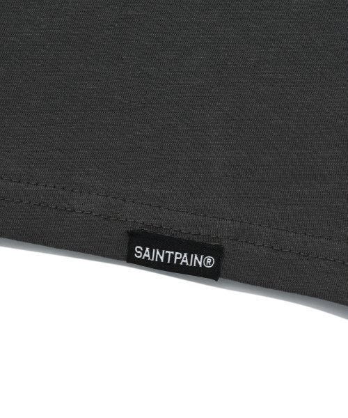 SAINTPAIN(セイントペイン)の「SP ウェーブアロハTシャツ-チャコール(Tシャツ/カットソー・レディース・その他・LARGE/MEDIUM)」の8枚目の写真