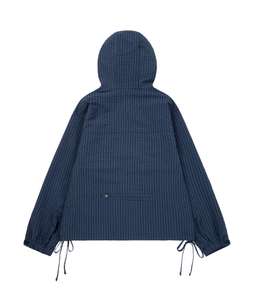 AAKAM(アーカム)の「Check Pattern Hooded Jacket (Navy)(ナイロンジャケット・レディース・その他・1/2)」の14枚目の写真