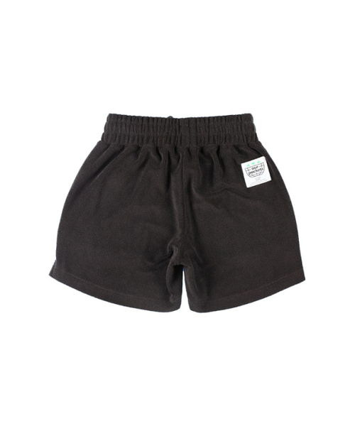 OURPOCKETS（アワーポケッツ）の「チドローイングテリーハーフパンツ（ブラック）（その他パンツ・レディース・ブラック・SMALL/MEDIUM）」の2枚目の写真