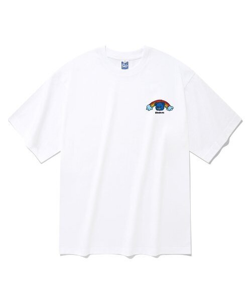RADINEO(ラディネオ)の「レインボーベア 半袖Tシャツ ホワイト(Tシャツ/カットソー・メンズ・その他・X-LARGE/LARGE/MEDIUM/SMALL)」の2枚目の写真