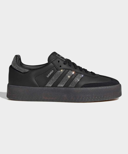 adidas（アディダス）の「サンバ W シューズ / アディダスオリジナルス adidas Originals スニーカー（スニーカー・レディース・ホワイト/ブラック・23.0cm/23.5cm/24.0cm/22.0cm/22.5cm/24.5cm/25.0cm/25.5cm/26.0cm/26.5cm/27.0cm/27.5cm/28.0cm）」の2枚目の写真