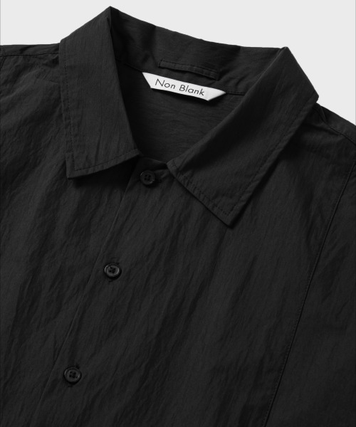 NONBLANK(ノンブランク)の「ネイチャーリングクルハーフスリーブシャツ_BLACK(シャツ/ブラウス・メンズ・その他・SMALL/MEDIUM/LARGE/X-LARGE)」の3枚目の写真
