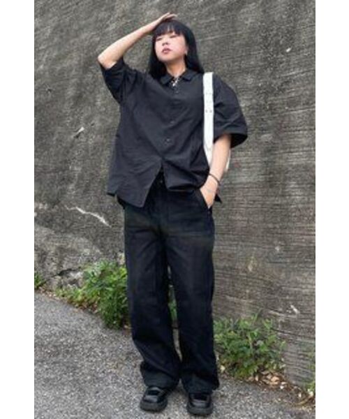 NONBLANK(ノンブランク)の「ネイチャーリングクルハーフスリーブシャツ_BLACK(シャツ/ブラウス・メンズ・その他・SMALL/MEDIUM/LARGE/X-LARGE)」の20枚目の写真