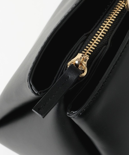 Andemiu(アンデミュウ)の「ワイドパーテーションBAG630063(ハンドバッグ・レディース・ブラック/アイボリー/ブラウン・FREE)」の13枚目の写真