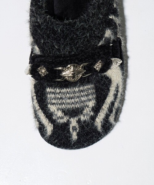 TOGA（トーガ）の「【TOGA /トーガ】Knit slip-on TOGA×SUBU/ニットスリップオン　トーガ×スブ（その他シューズ・レディース・ネイビー/ブラック・0/1）」の10枚目の写真