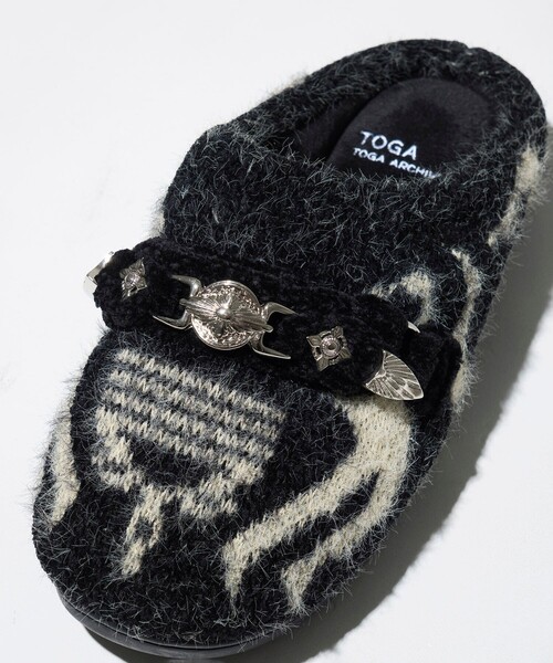 TOGA /トーガ】Knit slip-on TOGA×SUBU/ニットスリップオン トーガ