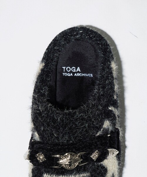 TOGA（トーガ）の「【TOGA /トーガ】Knit slip-on TOGA×SUBU/ニットスリップオン　トーガ×スブ（その他シューズ・レディース・ネイビー/ブラック・0/1）」の12枚目の写真