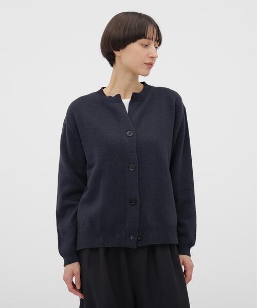 セール】WOOL COTTON KNITWEAR（カーディガン/ボレロ）｜MARGARET