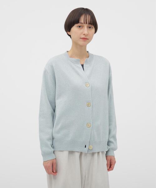 セール】WOOL COTTON KNITWEAR（カーディガン/ボレロ）｜MARGARET