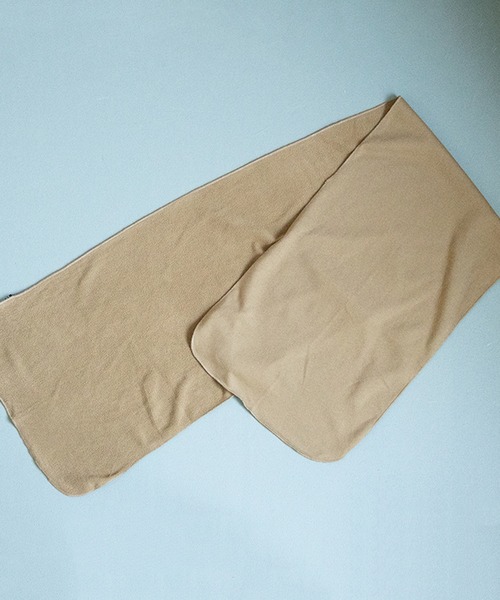 ８(eight)（エイト）の「フリーススカーフ ポーチ入り（マフラー・メンズ・ブラック・FREE）」の3枚目の写真