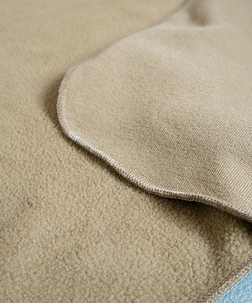 ８(eight)（エイト）の「フリーススカーフ ポーチ入り（マフラー・メンズ・ブラック・FREE）」の4枚目の写真