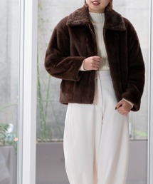 STRAWBERRY-FIELDS（ストロベリーフィールズ）の「ミンクファージャケット（その他アウター）」