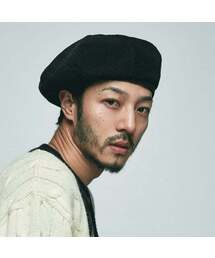 MILLIONAIRE HATS（ミリオネアハット）の「needle cord beret（ハンチング/ベレー帽）」