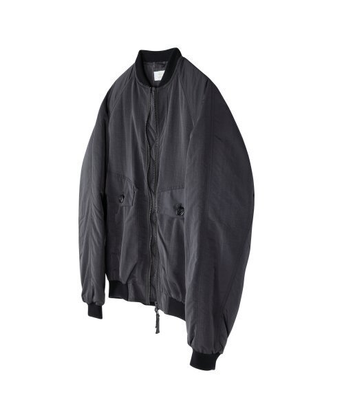 YOUNEEDGARMENTS(ユーニーズガーメンツ)の「パディッドスペースジャンパー(ダークグレー)(ブルゾン・メンズ・その他・40/38)」の3枚目の写真