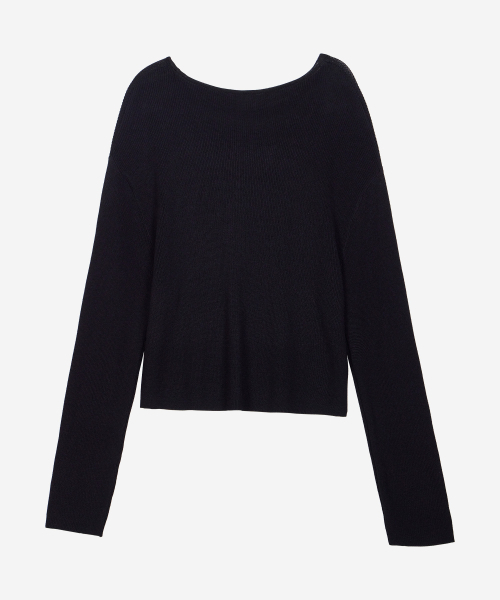 FIELDERS(フィールダーズ)の「SEE-THROUGH LOOSE FIT KNIT BLACK(ニット/セーター・レディース・その他・FREE)」の3枚目の写真
