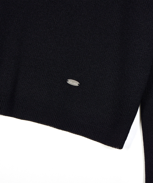FIELDERS(フィールダーズ)の「SEE-THROUGH LOOSE FIT KNIT BLACK(ニット/セーター・レディース・その他・FREE)」の5枚目の写真