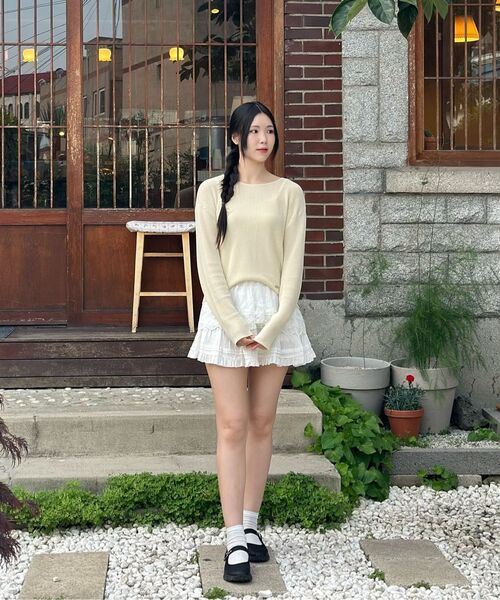 FIELDERS(フィールダーズ)の「SEE-THROUGH LOOSE FIT KNIT BLACK(ニット/セーター・レディース・その他・FREE)」の6枚目の写真