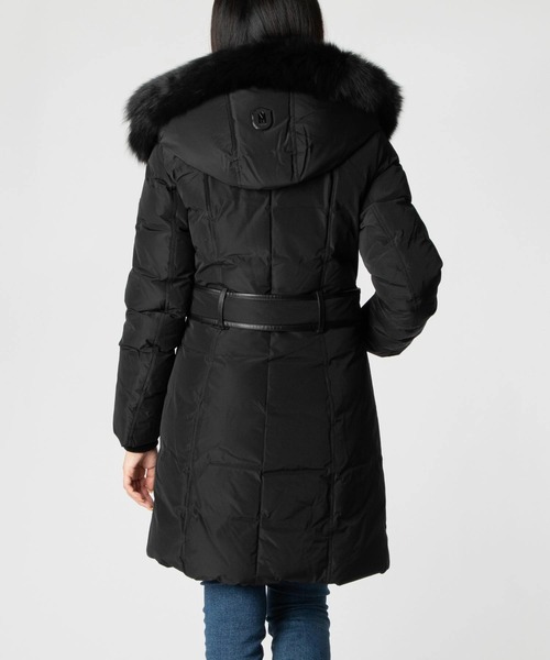 Mackage(マッカージュ)の「MACKAGE KAY-BX Hooded Down Coat マッカージュ ケイ ダウンジャケット(ダウンジャケット/コート・レディース・ブラック・MEDIUM/SMALL)」の6枚目の写真