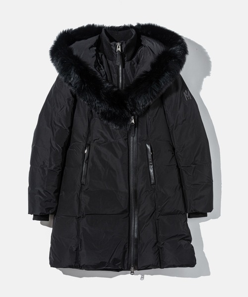 Mackage(マッカージュ)の「MACKAGE KAY-BX Hooded Down Coat マッカージュ ケイ ダウンジャケット(ダウンジャケット/コート・レディース・ブラック・MEDIUM/SMALL)」の7枚目の写真