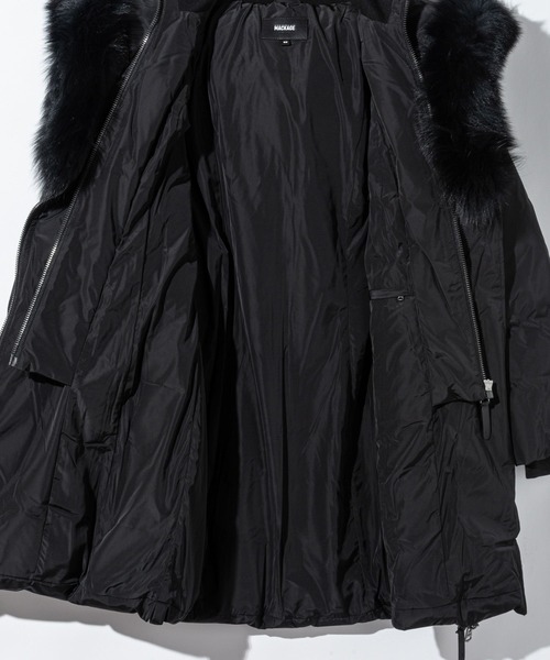 Mackage(マッカージュ)の「MACKAGE KAY-BX Hooded Down Coat マッカージュ ケイ ダウンジャケット(ダウンジャケット/コート・レディース・ブラック・MEDIUM/SMALL)」の16枚目の写真