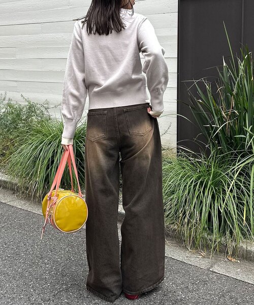 CIAOPANIC(チャオパニック)の「【neutral by ciaopanic】レイヤード風カーディガン(カーディガン/ボレロ・レディース・レッド/グレー/ブラウン・FREE)」の21枚目の写真