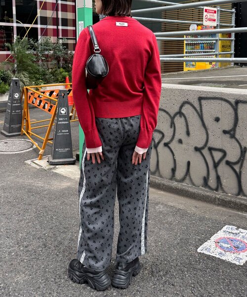 CIAOPANIC(チャオパニック)の「【neutral by ciaopanic】レイヤード風カーディガン(カーディガン/ボレロ・レディース・レッド/グレー/ブラウン・FREE)」の5枚目の写真