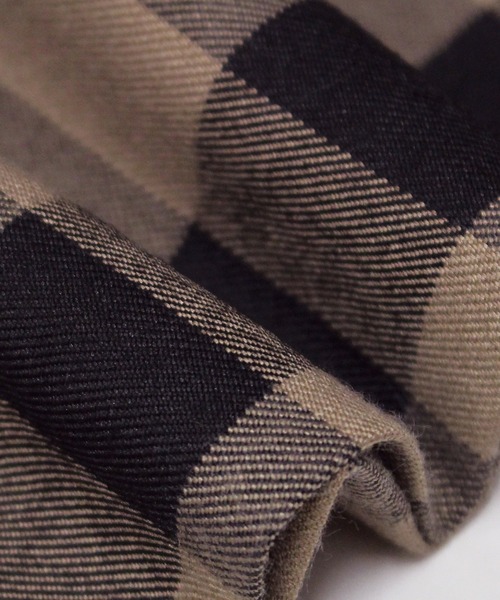 LAVEANGE（ラビアンジェ）の「【洗える】ギンガムチェックナロースカート（スカート・レディース・ブラック/ブラウン・M/5L/4L/3L/LL）」の17枚目の写真