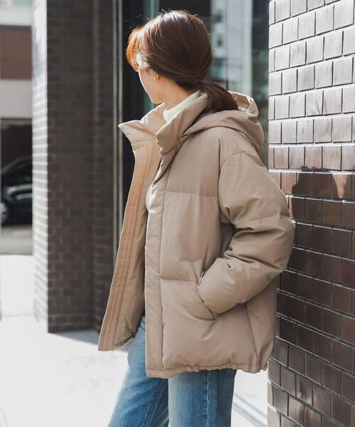 セール】ミドルダウンジャケット｜冬服/防寒/撥水/2WAY/軽量/通勤服