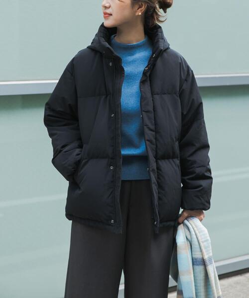セール】ミドルダウンジャケット｜冬服/防寒/撥水/2WAY/軽量/通勤服