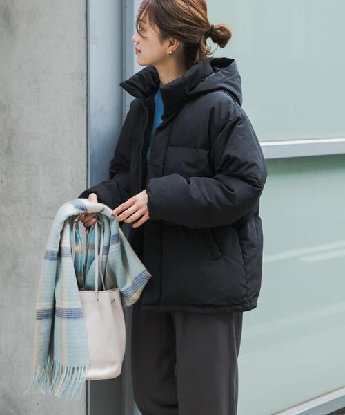 セール】ミドルダウンジャケット｜冬服/防寒/撥水/2WAY/軽量/通勤服