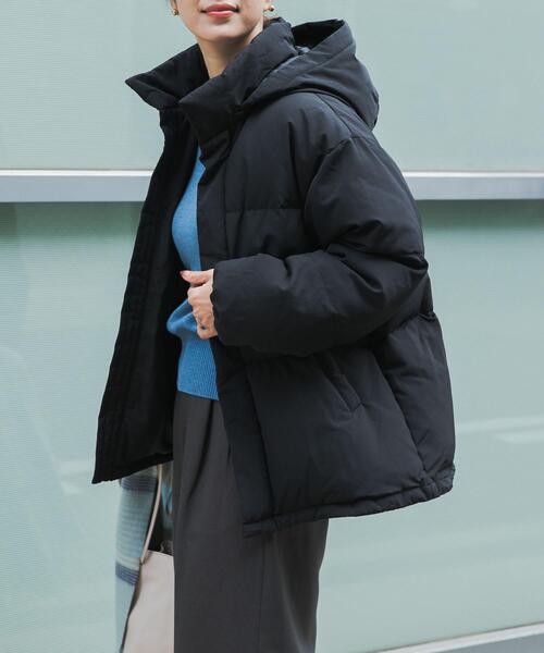セール】ミドルダウンジャケット｜冬服/防寒/撥水/2WAY/軽量/通勤服