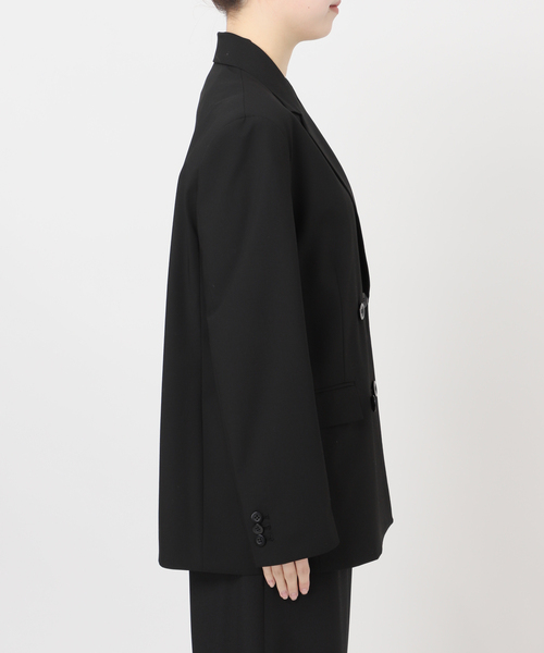 JOURNAL STANDARD（ジャーナルスタンダード）の「2WAYトロジャケット（テーラードジャケット・レディース・チャコールグレー/ブラック/ネイビー・FREE）」の4枚目の写真