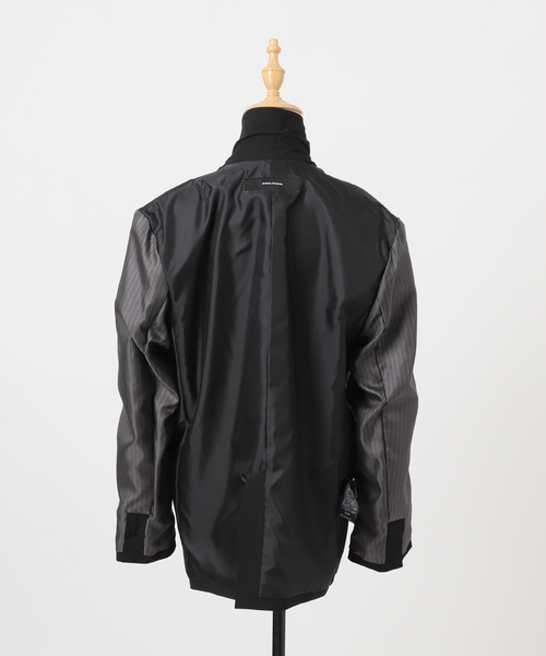 JOURNAL STANDARD（ジャーナルスタンダード）の「2WAYトロジャケット（テーラードジャケット・レディース・チャコールグレー/ブラック/ネイビー・FREE）」の10枚目の写真