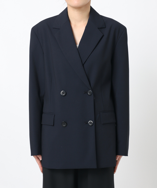 JOURNAL STANDARD（ジャーナルスタンダード）の「2WAYトロジャケット（テーラードジャケット・レディース・チャコールグレー/ブラック/ネイビー・FREE）」の16枚目の写真