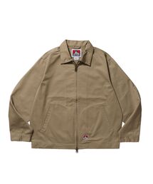 BEN DAVIS/WHITE LABEL（ベンデイビス ホワイトラベル）の「【BEN DAVIS（ベンデイビス）】EISENHOWER LITE JACKET / ジャケット ツイル アジャスター ダブルジップ ワーク ワンポイント（その他アウター）」