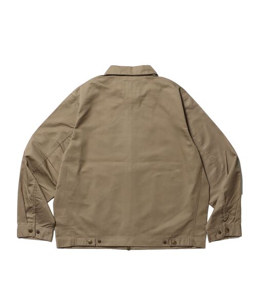 BEN DAVIS/WHITE LABEL（ベンデイビス ホワイトラベル）の「【BEN DAVIS（ベンデイビス）】EISENHOWER LITE JACKET / ジャケット ツイル アジャスター ダブルジップ ワーク ワンポイント（その他アウター・メンズ・ブラック/ベージュ・MEDIUM/X-LARGE/LARGE）」の11枚目の写真