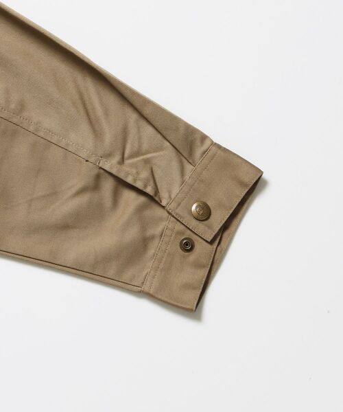 BEN DAVIS/WHITE LABEL（ベンデイビス ホワイトラベル）の「【BEN DAVIS（ベンデイビス）】EISENHOWER LITE JACKET / ジャケット ツイル アジャスター ダブルジップ ワーク ワンポイント（その他アウター・メンズ・ブラック/ベージュ・MEDIUM/X-LARGE/LARGE）」の15枚目の写真